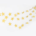22PC/lot 4M Paper Banner Glitter Star Paper