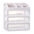 Transparent Desk Organizer Drawer Storage Box